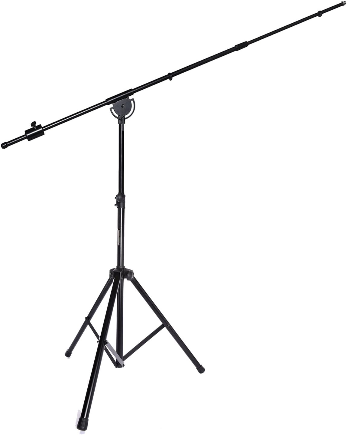 Heavy Duty Microphone Stand with Rolling Caster Wheels U505
