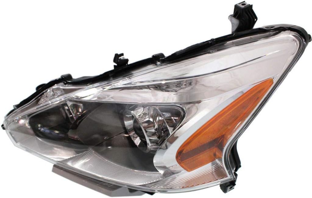 Headlight Assembly for Nissan Altima 2013 2014 2015 Driver Side Halogen U461259