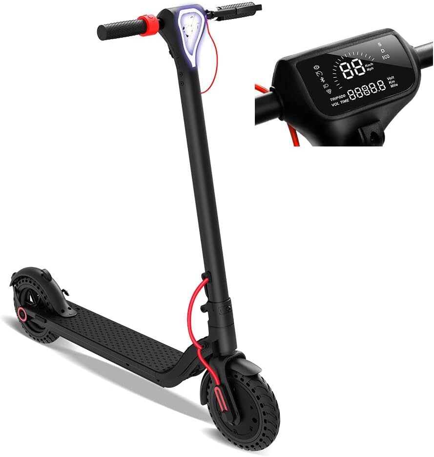 Black Electric Scooter with Smart APP G767