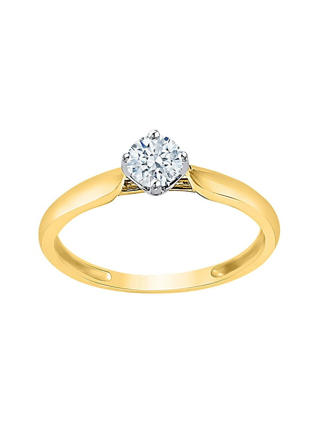 10K Gold Diamond Solitaire Engagement Ring Z549887