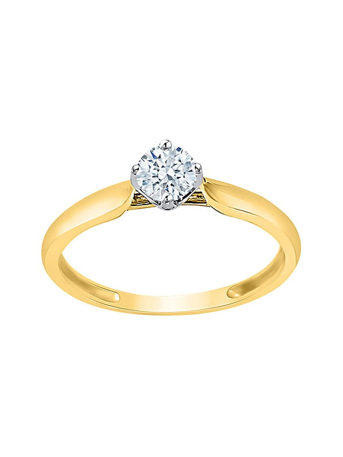10K Gold Diamond Solitaire Engagement Ring Z549887