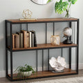 Rustic-Brown 3-Tier Console Table U671738