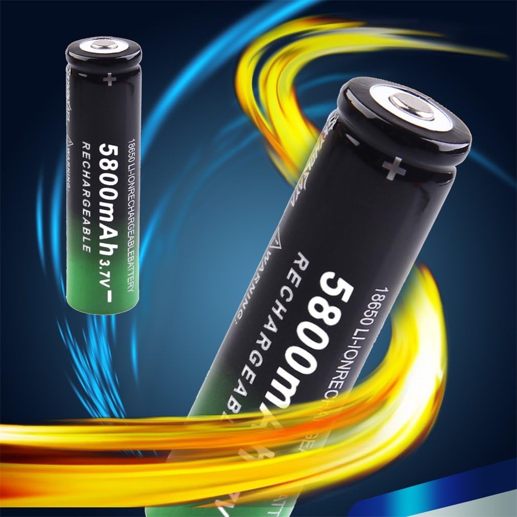 50 Pack 18650 Rechargeable 5800mAh 20A 3.7V Button Top Batteries Y147812