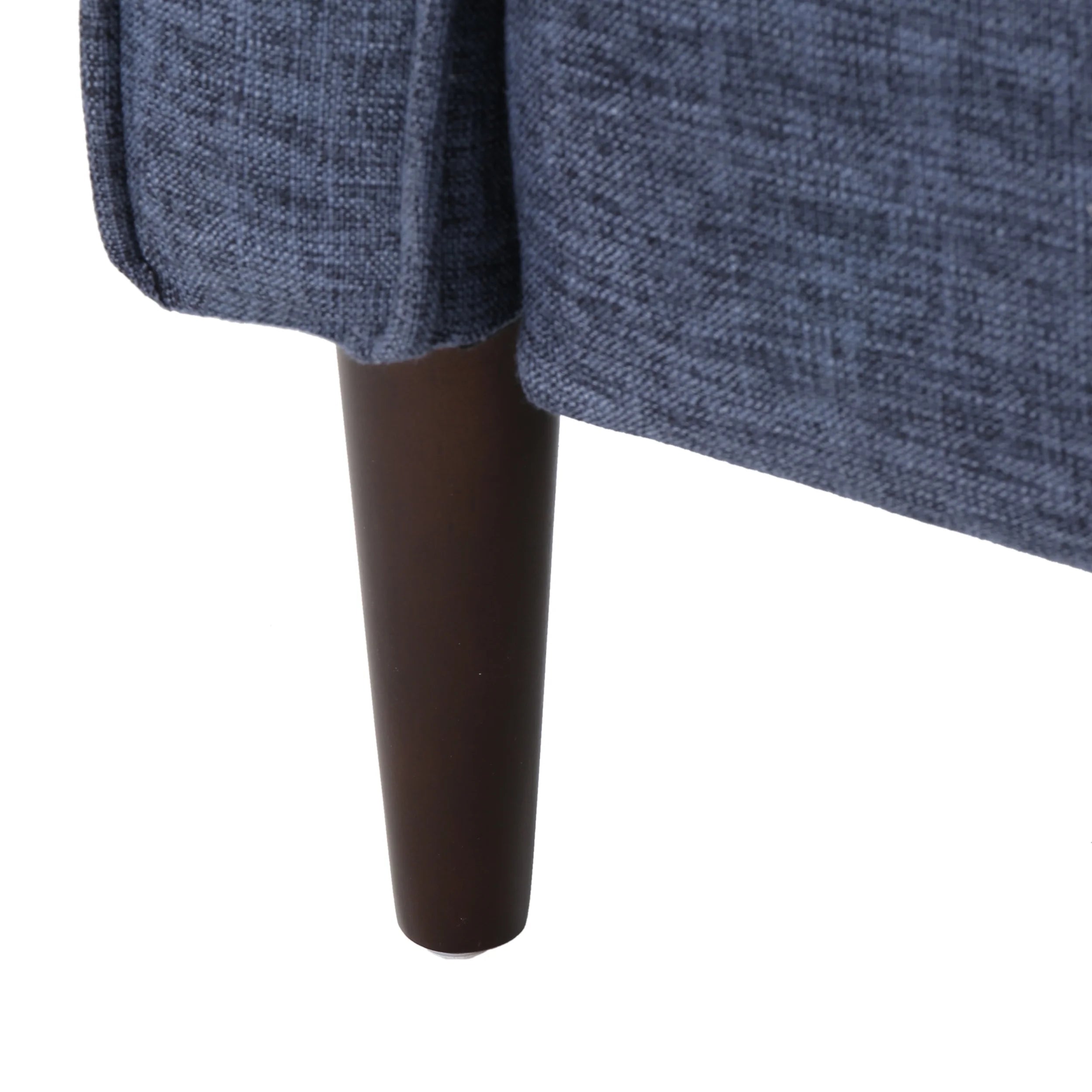 Dark Blue Fabric Button Tufted Recliner K703