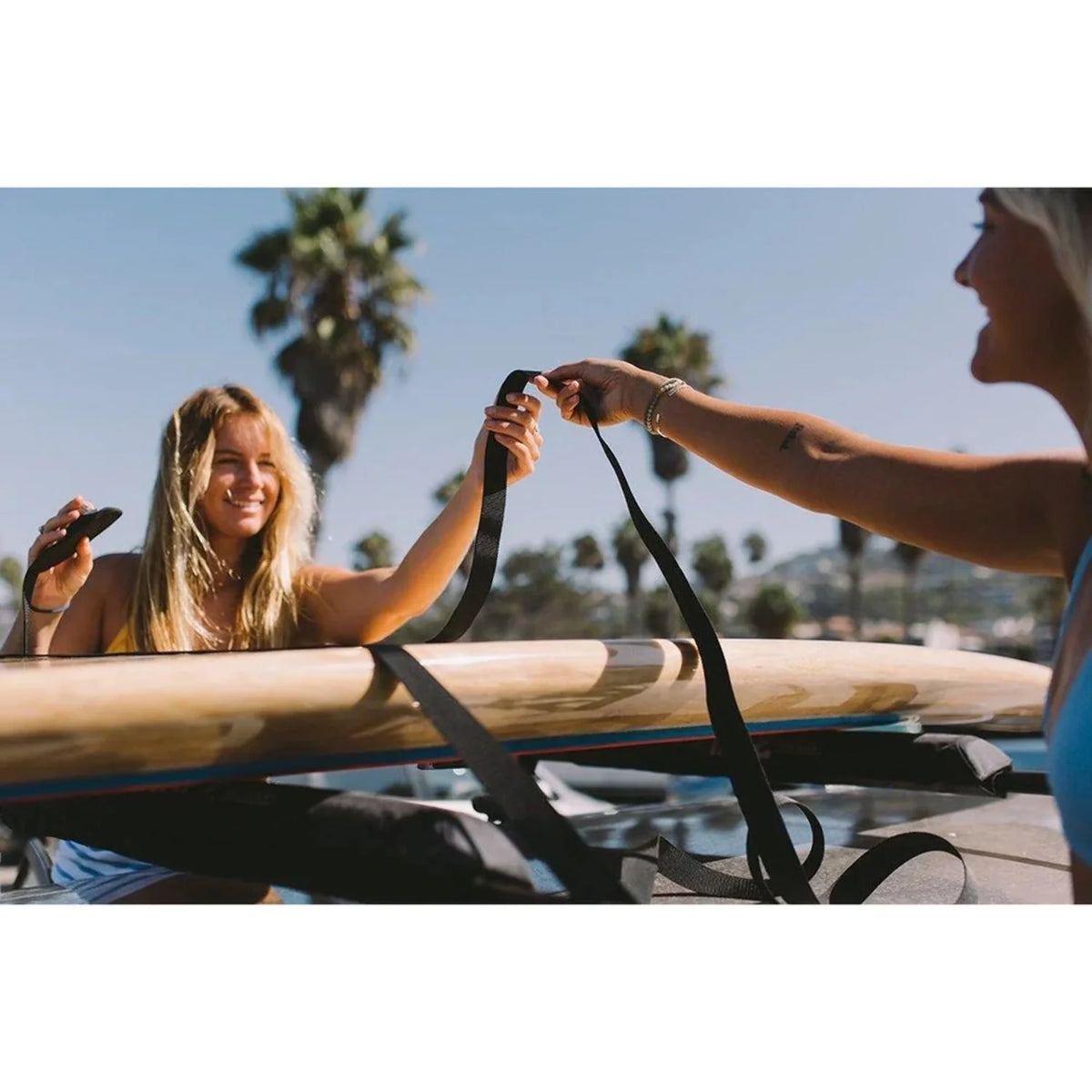Aero Roof Rack Pads and 15 ft Straps - Pack of 4 A33175